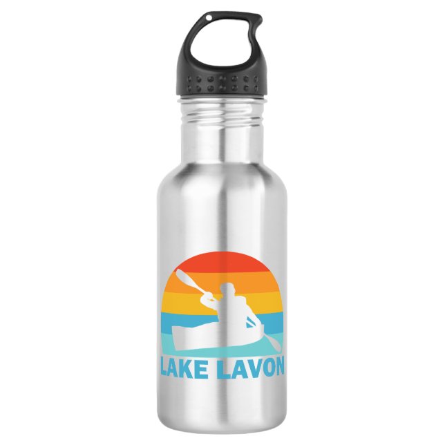 Lake Lavon Texas Kayak 532 Ml Water Bottle (Front)