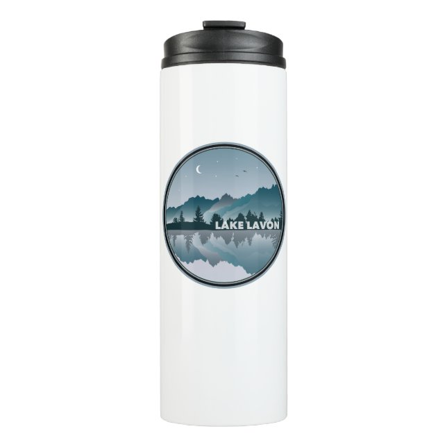 Lake Lavon Texas Reflection Thermal Tumbler (Front)