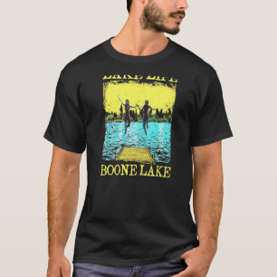Lake Life Boone Lake Swimming Tennessee Swimmer Ca T-Shirt