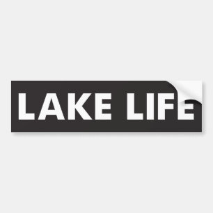 Lake Life Bumper Sticker