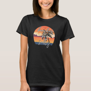 LAKE LIFE cause beaches be salty Boating Meme T-Shirt