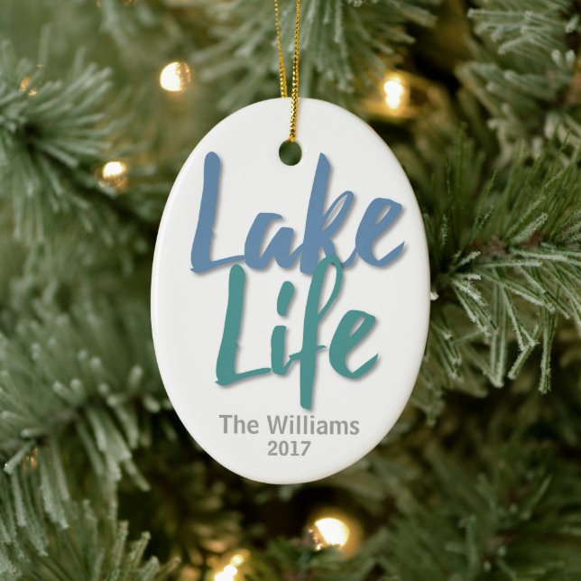 Lake Life Ceramic Tree Decoration (Tree)