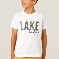 Lake Life Cheetah Print Typography