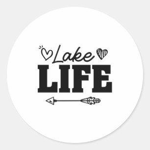 LAKE LIFE CLASSIC ROUND STICKER