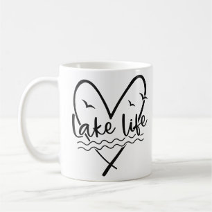 Lake life coffee mug