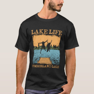 Lake Life Cumberland Lake Swimming Kentucky Swimme T-Shirt