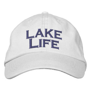 Lake Life Embroidered Hat