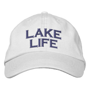 Lake Life Embroidered Hat