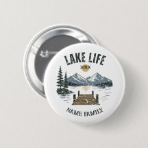 Lake Life Retro Grunge Family Vacation Match