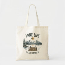 Lake Life Retro Grunge Family Vacation Match