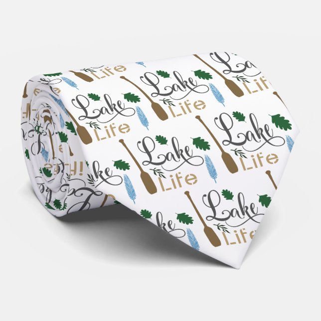 Lake Life Tie (Rolled)