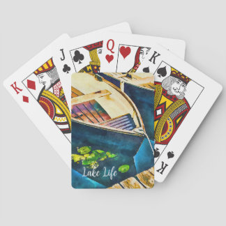 Lake Life Watercolor Playing Cards