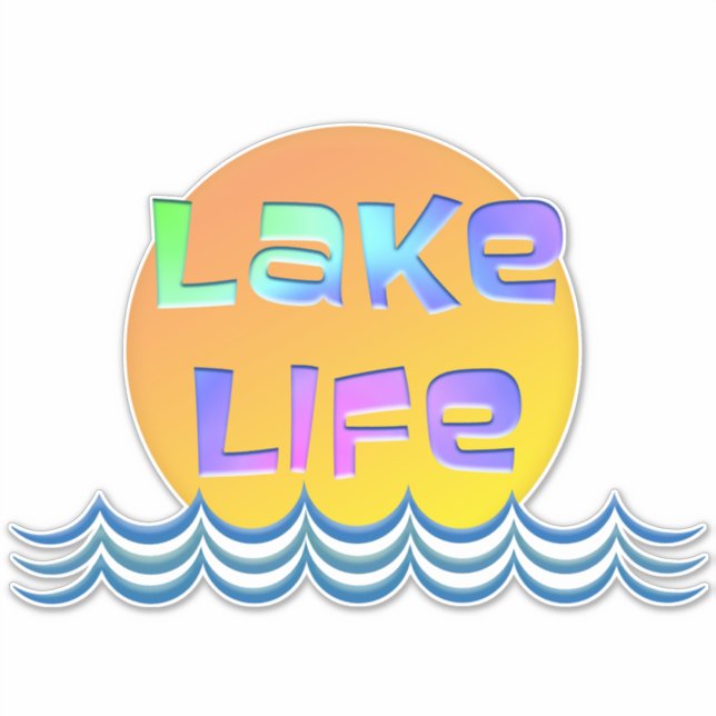 LAKE LIFE with Sun and Waves (Front)