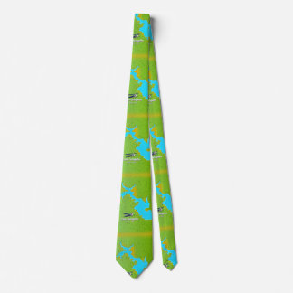 lake livingston Texas map Tie