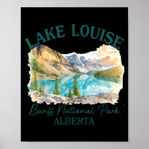 Lake Louise Alberta Banff National Park Canada Poster