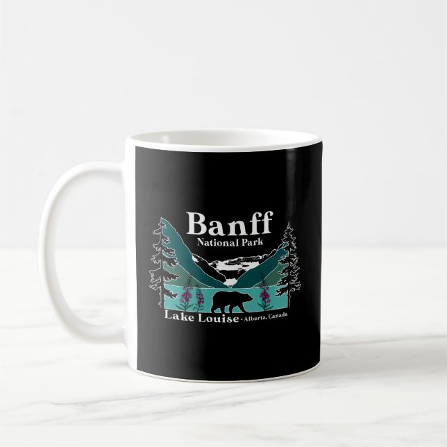 Lake Louise Alberta Banff National Parks Canada Be Coffee Mug (Left)