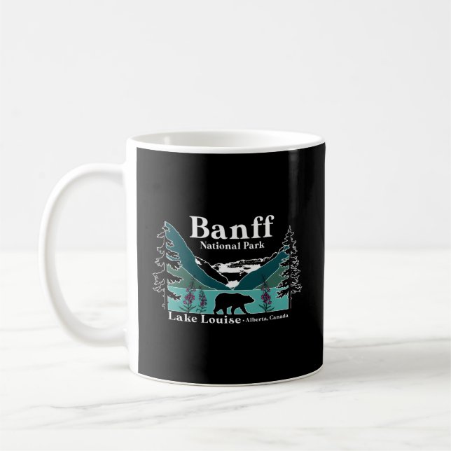 Lake Louise Alberta Banff National Parks Canada Be Coffee Mug (Left)
