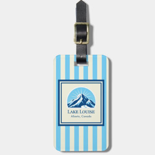 Lake Louise Alberta Canada mountain Luggage Tag