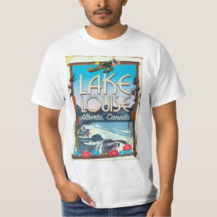 Lake Louise, Alberta Canada travel poster T-Shirt