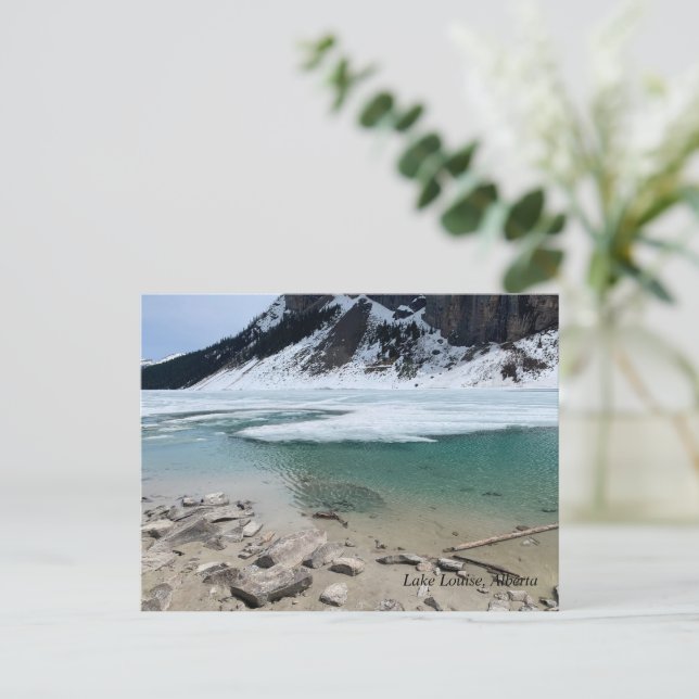 Lake Louise, Alberta Canadian Rockies Postcard (Standing Front)