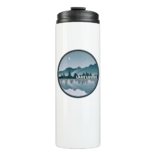 Lake Louise Alberta Reflection Thermal Tumbler