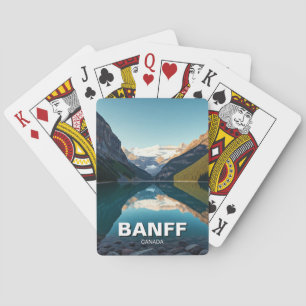 Lake Louise at Banff National Park Canada Playing Cards