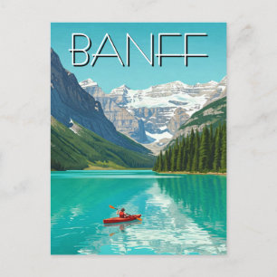 Lake Louise at Banff National Park Canada Postcard