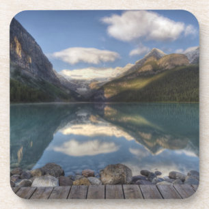 Lake Louise at sunrise, Banff National Park, Coaster