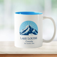 Lake Louise Banff Alberta Canada ski souvenir