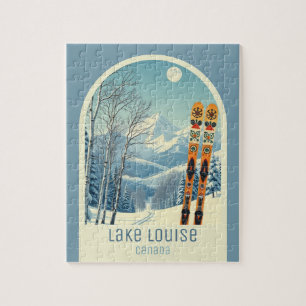 Lake Louise Banff Canada Ski Resort game  Jigsaw Puzzle