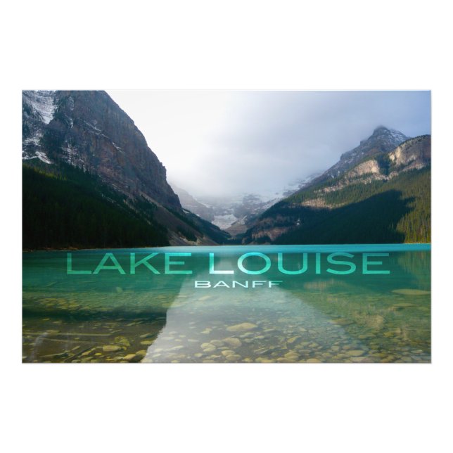 Lake Louise Banff Photo Print (Front)