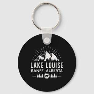 Lake Louise California - Mountain Hiking Canoeing Key Ring