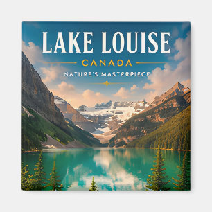 🏞️ Lake Louise Canada Alpine Lake Home Decor Magnet