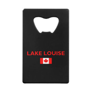 Lake Louise Canada Canadian Flag Dark Colour