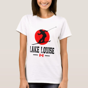 Lake Louise Canada Ski Resort Rocky Mountains Skii T-Shirt