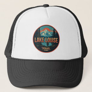Lake Louise Canada Travel Gift Banff National Park Trucker Hat