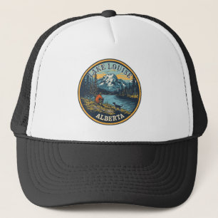 Lake Louise Canada Travel Gift Banff National Park Trucker Hat