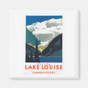 Lake Louise Canadian Rockies Canada Magnet