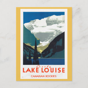Lake Louise Canadian Rockies Canada Postcard