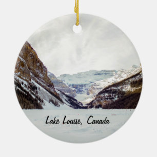 Lake Louise Christmas ornament