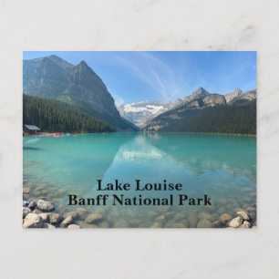 Lake Louise in Banff Canada Holiday Postcard