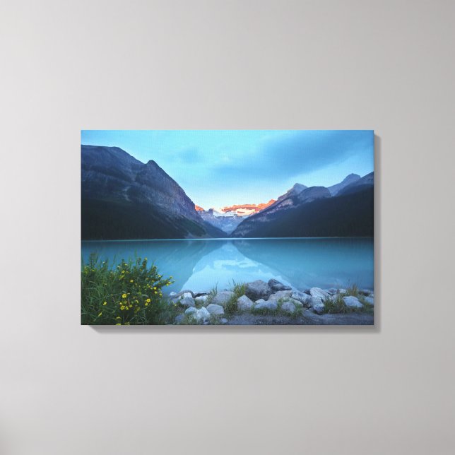 Lake Louise Landscape Canvas Print (Front)