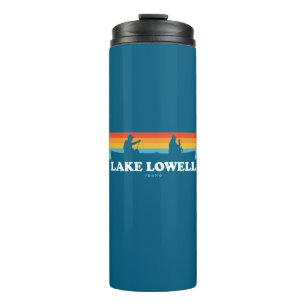 Lake Lowell Idaho Canoe Thermal Tumbler