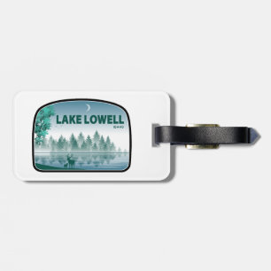 Lake Lowell Idaho Deer Luggage Tag