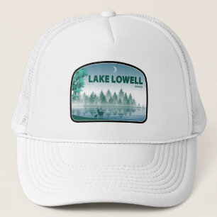 Lake Lowell Idaho Deer Trucker Hat