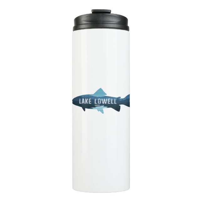 Lake Lowell Idaho Fish Thermal Tumbler (Front)
