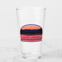 Lake Lowell Idaho Red Sunrise
