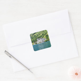 Lake Lucerne, Switzerland Square Sticker