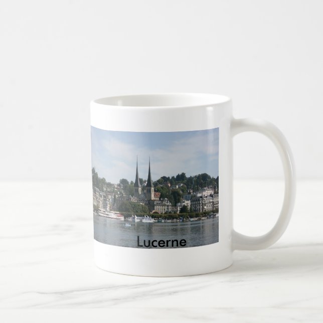 Lake Lucerne, Vierwaldstattersee, Switzerland Coffee Mug (Right)