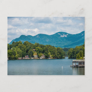 Lake Lure in North Carolina Postcard
